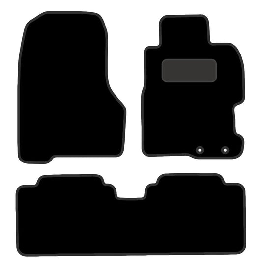 PRIME CAR MATS HANDA CIVIC MODEL FLOOR MATS - Car Mats fits for Handa Civic 3 Doors from 2001-2005 - Black Carpet - Tailored Car Mats with Anti Slip Backing - 4 pcs Floor Mat Set