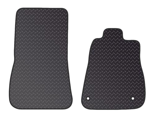PCM- Car Floor Mats fits for MERCEDES SLS from (2010-2015) - Tailored Car Mats - Car Floor Mat, with Anti Slip Backing - 2 pcs Floor Mat Set with 2 Clips