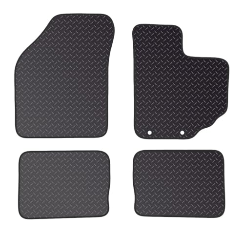 PCM - Car Floor Mats for Suzuki Celerio (2014 ONWARDS) 2 CLIPS - Tailored Car Mats - Car Floor Mat, with Anti Slip Backing - 4 pcs Floor Mat Set