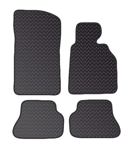 PRIME CAR MAT - Fits BMW 3 Series E46 1998-2006 Cabriolet - Tailored Car Mats - Waterproof, Non Slip Car Floor Mat, Fitted with Clips & Anti Slip Backing - 4 pcs Floor Mat Set