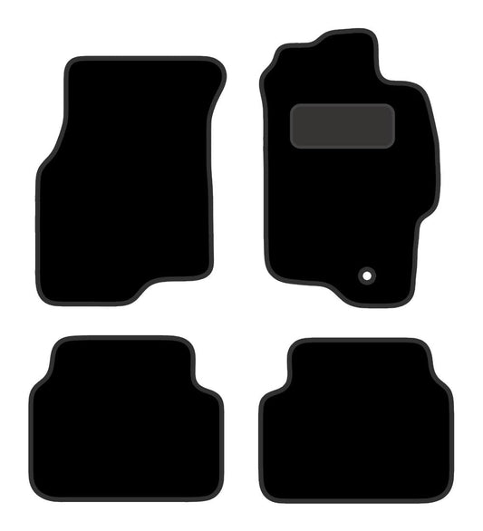 PCM- Car Floor Mats fits for MG ZS TF from (2002-2005)- Black Premium Carpet - Tailored Car Mats - Car Floor Mat, with Anti Slip Backing -