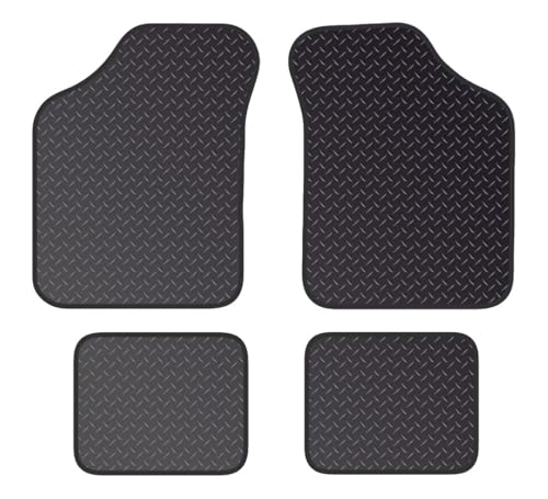 PCM- Car Floor Mats fits for MG Metro from (1986-1998) - Tailored Car Mats - Car Floor Mat, with Anti Slip Backing - 4 pcs Floor Mat Set with 0 Clips