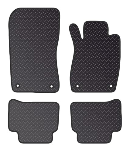 PCM - Car Floor Mats for Mercedes CLS (2005-2011) 4 CLIPS - Tailored Car Mats - Car Floor Mat, with Anti Slip Backing - 4 pcs Floor Mat Set