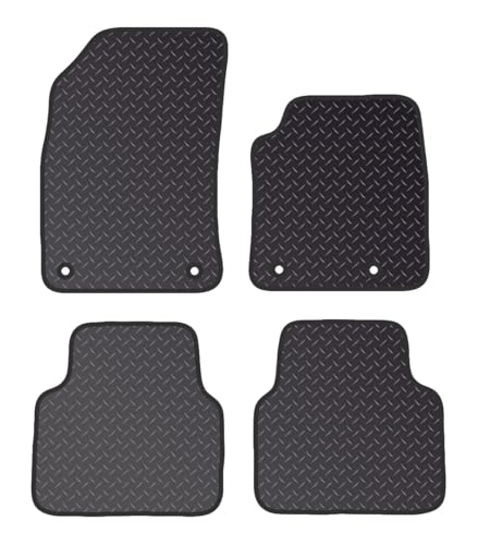 PRIME CAR MAT - Fits CITROEN C3 2017-Onwards AIRCROSS - Tailored Car Mats - Waterproof, Non Slip Car Floor Mat, Fitted with Clips & Anti Slip Backing - 4 pcs Floor Mat Set