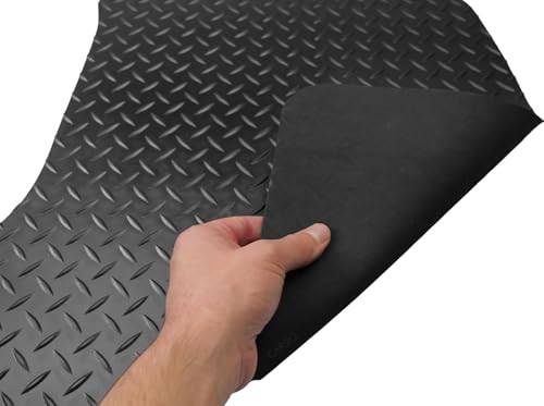 PCM - Tailored Tractor Mat - Compatible Nvaltra N Series 2021 ON - | Anti Slip Tractor Mat, Fitted With Granulated Backing, Edged With Black Cloth Binding - 1Pc Only