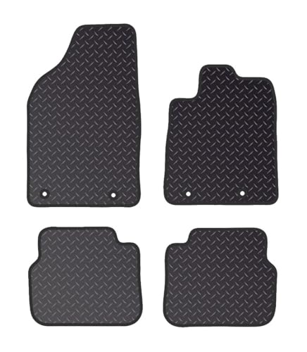 PRIME CAR MAT - Fits CHRYSLER Delta 2011-2013 AUTOMATIC - Tailored Car Mats - Waterproof, Fitted with Clips & Anti Slip Backing - 4 pcs Floor Mat Set