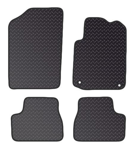 PRIME CAR MAT - Fits CITROEN Ds3 2010-2015 - Tailored Car Mats - Waterproof, Non Slip Car Floor Mat, Fitted with Clips & Anti Slip Backing - 4 pcs Floor Mat Set
