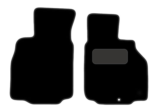 PCM-Car Floor Mats fits for Porche Boxster from (1994-2004)- Black Premium Carpet - Tailored Car Mats - Car Floor Mat, with Anti Slip Backing - 2 pcs Floor Mat Set with 1 Clips