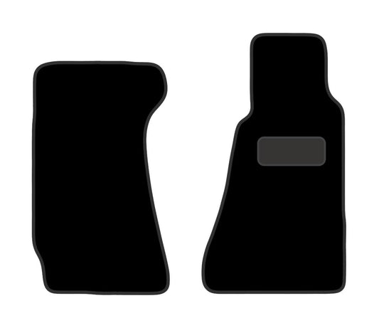 PRIME CAR MAT - Fits ASTON MARTIN vantaga 2001-2017    - Black Carpet - Tailored Car Mats - Car Floor Mat, with Anti Slip Backing - 2 pcs Floor Mat Set with 2 Clips