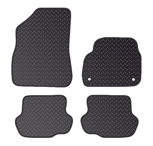 PRIME CAR MAT - Fits CITROEN DS5 2012-2018 - Tailored Car Mats - Waterproof, Non Slip Car Floor Mat, Fitted with Clips & Anti Slip Backing - 4 pcs Floor Mat Set