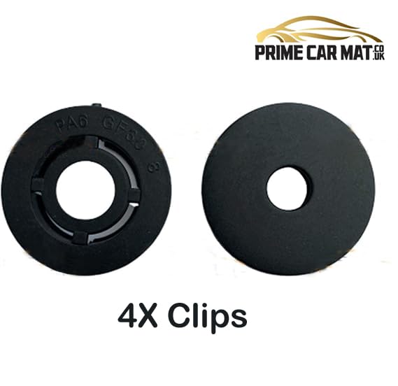 Tailored Mats - Fits VOLKSWAGEN Vw Golf MK7 2012-2020 - Anti Slip Mat - Non Slip Car Floor Mat, Fitted With Clips & Granulated Backing - 4 Pc Floor Mat