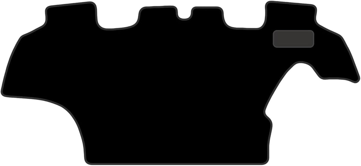 PRIME CAR MAT - Tractor Mat - Claas Arion/Axion (2014-2025) (AA9B) - Black Premium Carpet | Anti Slip Tractor Floor Mat, Fitted With Granulated Backing, Edged With Black Cloth Binding - 1Pc Floor Mat Only