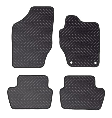PRIME CAR MAT - Fits Citroen C4 And Ds4 2010-2020 - Tailored Car Mats - Waterproof, Non Slip Car Floor Mat, Fitted with Clips & Anti Slip Backing - 4 pcs Floor Mat Set