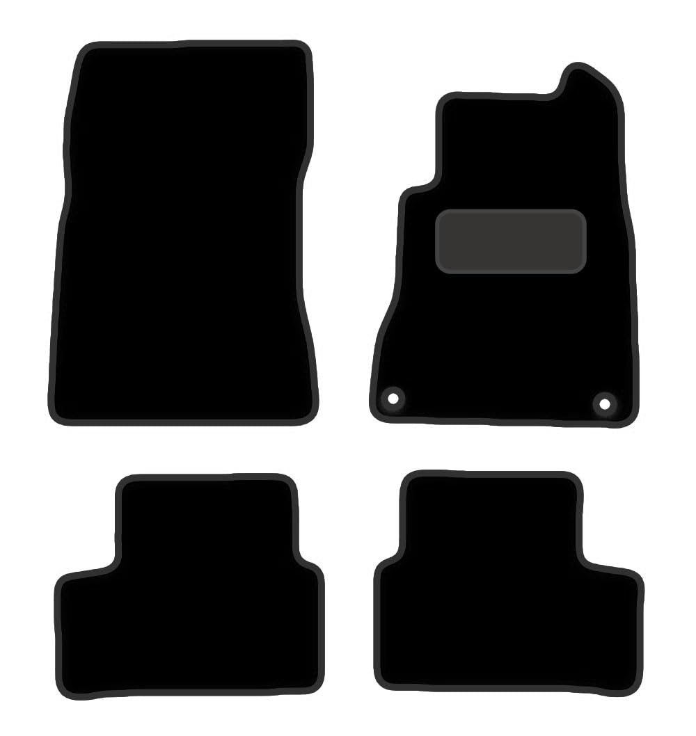 PCM Car Floor Mats for Mercedes B CLASS (2018 - Present) 2 CLIP - Carpet - Tailored Car Mats - Floor Mat, Fitted With Clips & Granulated Backing - 4 pcs Floor Mat Set