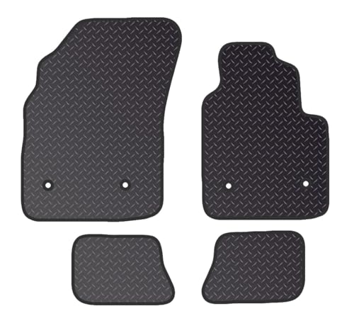 PRIME CAR MAT - Fits BENTLEY Continental Gt 2003-2012 - Tailored Car Mats - Waterproof, Non Slip Car Floor Mat, Fitted with Clips & Anti Slip Backing - 4 pcs Floor Mat Set