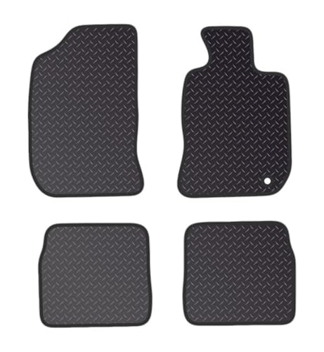 PRIME CAR MAT - Fits CHRYSLER PT Cruiser 2000-2010 - Tailored Car Mats - Waterproof, Fitted with Clips & Anti Slip Backing - 4 pcs Floor Mat Set