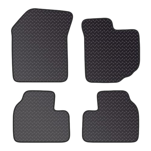 PRIME CAR MAT - Car Floor Mats fits for SUZUKI Swift CUSTOMISED from (2004-2010) - Tailored Car Mats - Car Floor Mat, with Anti Slip Backing - 4 pcs Floor Mat Set