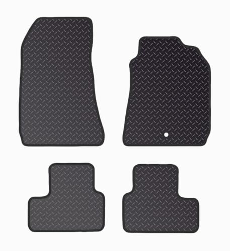 PRIME CAR MAT - Fits ALFA-ROMEO 159-2005-2011 - Tailored Car Mats - Waterproof, Non Slip Car Floor Mat, with Anti Slip Backing - 4 pcs Floor Mat Set with 1 Clips