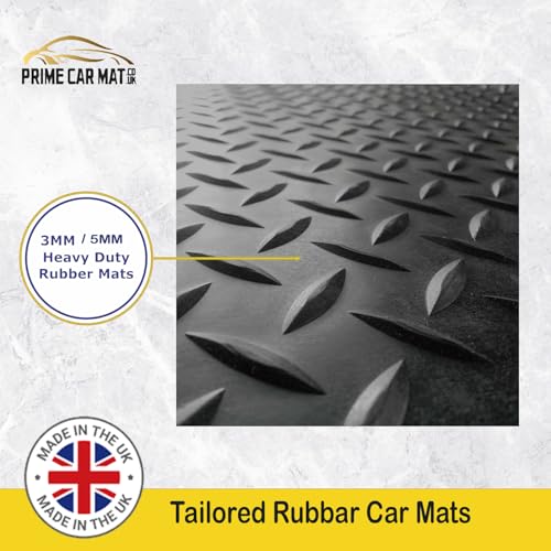 Tailored Mats - Fits VOLKSWAGEN Vw Golf MK7 2012-2020 - Anti Slip Mat - Non Slip Car Floor Mat, Fitted With Clips & Granulated Backing - 4 Pc Floor Mat