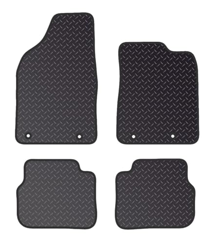 PRIME CAR MAT - Fits CHRYSLER Delta 2011-2013 - Tailored Car Mats - Waterproof, Fitted with Clips & Anti Slip Backing - 4 pcs Floor Mat Set