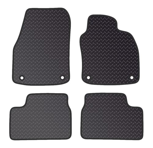 PRIME CAR MAT - Fits Vauxhall Astra H 2004-2009 - Tailored Car Mats - Waterproof, Non Slip Car Floor Mat, Fitted with Clips & Anti Slip Backing - 4 pcs Floor Mat Set