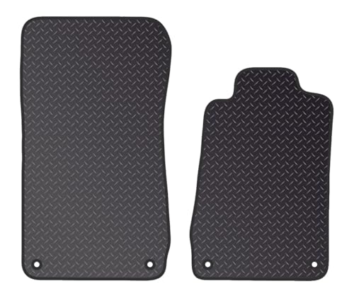 PCM- Car Floor Mats fits for MERCEDES SLK from (1996-2004) - Tailored Car Mats - Car Floor Mat, with Anti Slip Backing - 2 pcs Floor Mat Set with 4 Clips