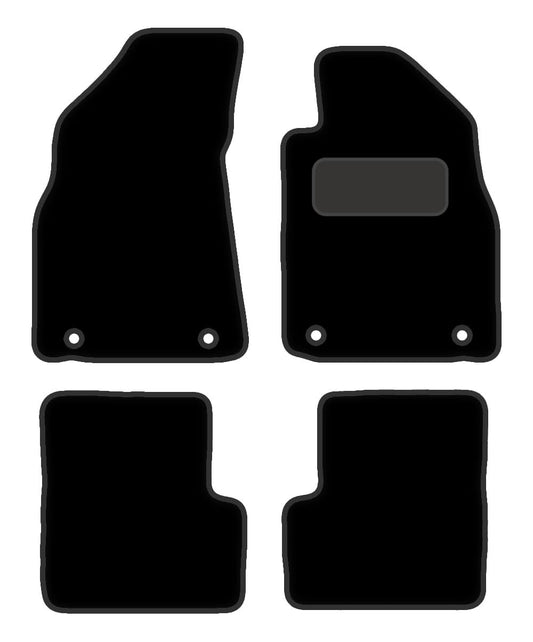 PCM- Car Floor Mats fits for MG 3 CUSTOMISED from (2011-2018)- Black Premium Carpet - Tailored Car Mats - Car Floor Mat, with Anti Slip Backing - 4 pcs Floor Mat Set with 4 Clips