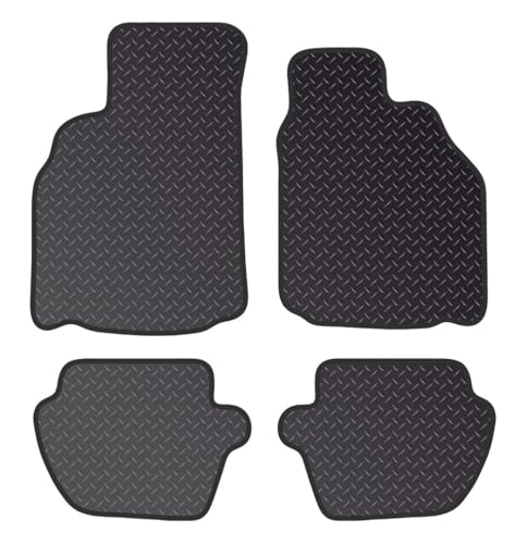 PCM-Car Floor Mats fits for Porche 911(996) (CD,X288), from (1998-2004) - Tailored Car Mats - Car Floor Mat, with Anti Slip Backing - 4 pcs Floor Mat Set with 0 Clips
