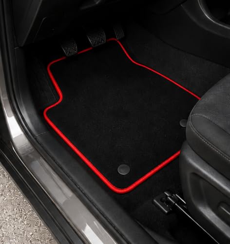 PCM - Car Floor Mats for Universal Car or Van Tailored Heavy Duty Car Floor Mats 4PC Set Non Slip Carpet