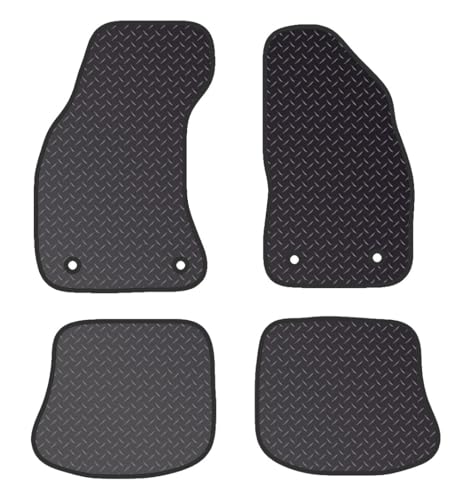 PRIME CAR MAT - Fits AUDI A4 1995-2001 - Tailored Car Mats - Waterproof, Non Slip Car Floor Mat, Fitted with Clips & Anti Slip Backing - 4 pcs Floor Mat Set