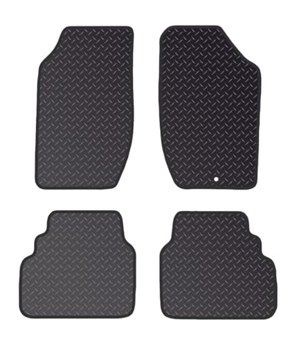 PRIME CAR MAT - Fits ALFA-ROMEO 164-1987-1998 - Tailored Car Mats - Waterproof, Non Slip Car Floor Mat, with Anti Slip Backing - 4 pcs Floor Mat Set with 1 Clips