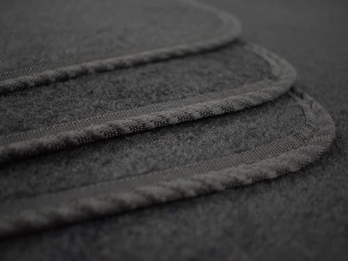 Tailored Mats - Fits VAUXHALL Corsa F 2020 Onwards - Anti Slip Mat - Non Slip Car Floor Mat, Fitted With Clips & Granulated Backing - 4 Pc Floor Mat