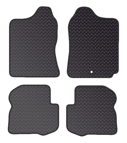 PCM - Car Floor Mats for Suzuki Jimny 4 PCS (1998-2016)1 CLIPS - Tailored Car Mats - Car Floor Mat, with Anti Slip Backing - 4 pcs Floor Mat Set