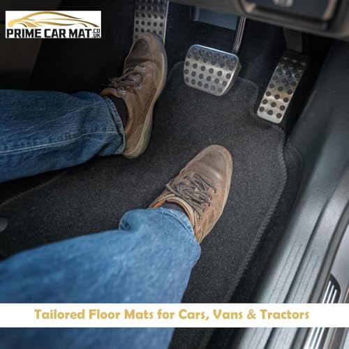 Tractor Mat - New-Holland T7 Series (A T7.210) - | Tractor Floor Mat, Fitted With Granulated Backing, Edged With Black Nylon Binding - 1Pc Floor Mat Only