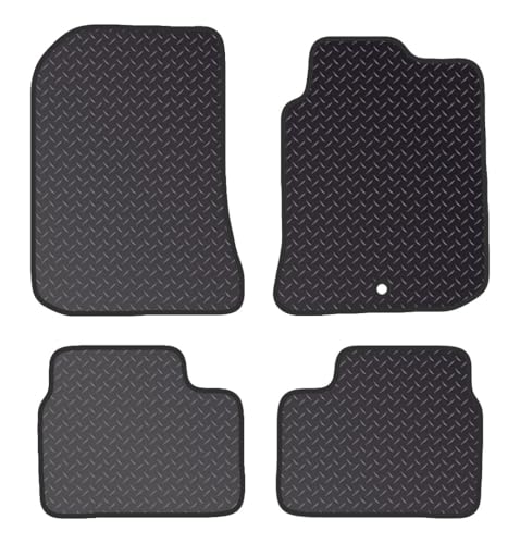 PCM- Car Floor Mats fits for MG ZT From (2001-2005) - Tailored Car Mats - Car Floor Mat, with Anti Slip Backing - 4 pcs Floor Mat Set with 1 Clips