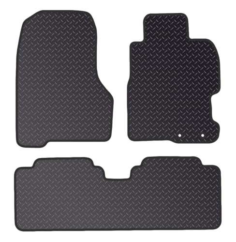 PRIME CAR MATS HANDA CIVIC MODEL FLOOR MATS - Car Mats fits for Handa Civic 3 Doors from 2001-2005 - Anti Slip Backing - 4 pcs Floor Mat Set