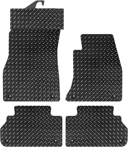 PRIME CAR MAT - Fits Audi Q5 2017 ON - Tailored Car Mats - Floor Mat, with Anti Slip Backing - 4 pcs Floor Mat Set