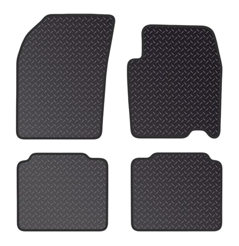 PCM- Car Floor Mats fits for SUZUKI SX4 S-Cross CUSTOMISED from 2013 ON - Tailored Car Mats - Car Floor Mat, with Anti Slip Backing - 4 pcs Floor Mat Set