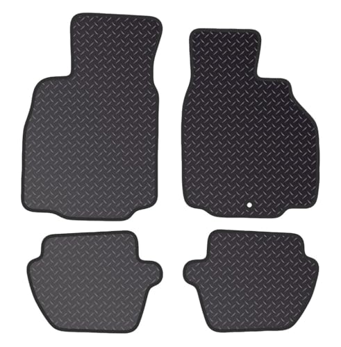 PCM-Car Floor Mats fits for Porche 996 from (1998-2004) - Tailored Car Mats - Car Floor Mat, with Anti Slip Backing - 4 pcs Floor Mat Set with 1 Clips