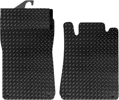 PRIME CAR MAT - Fits CHRYSLER Crossfire 2 seater 2004-2008 - Tailored Car Mats - Waterproof, Non Slip Car Floor Mat, Fitted with Clips & Anti Slip Backing - 4 pcs Floor Mat Set