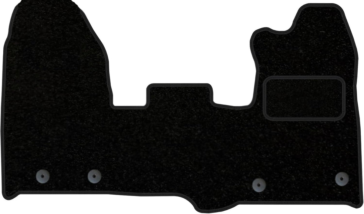 PRIME CAR MAT Ford Transit Custom Front 4-CLIPS 2015-2023 - Tailored Van Mats