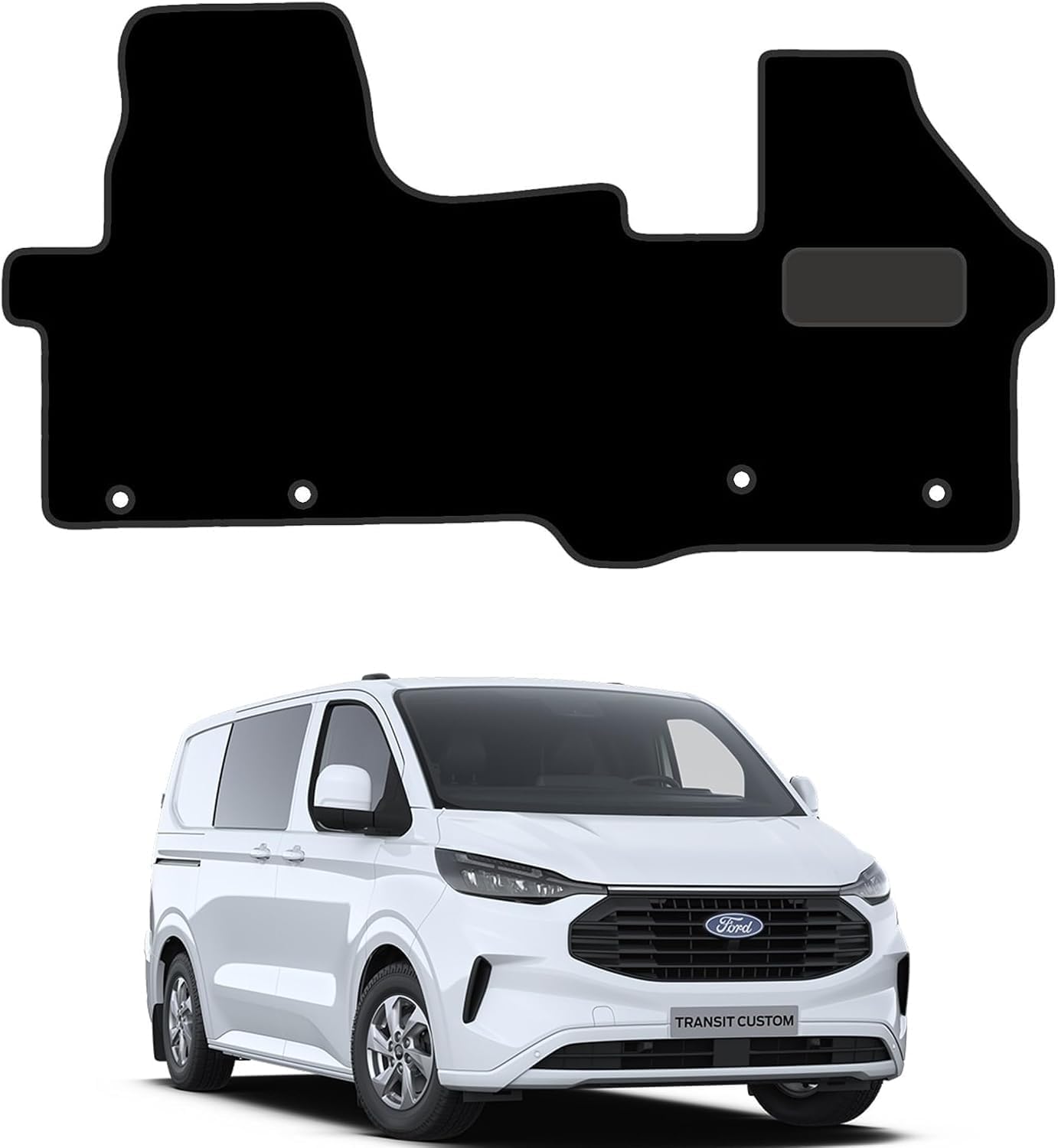 PRIME CAR MAT Ford Transit Custom 2024 on - Tailored Van Mats