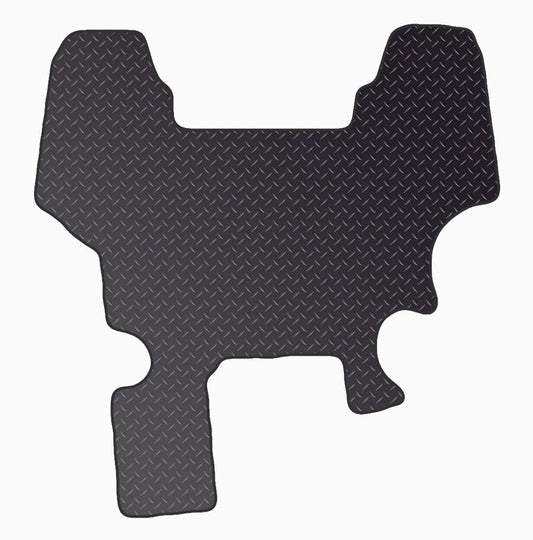 Tractor Mat - New Halland 5000 Series (AA3) - Black Standard Rubber | Waterproof Tractor Floor Mat, Fitted With Anti Slip Backing, Edged With Black Nylon Binding - 1Pc Floor Mat Only
