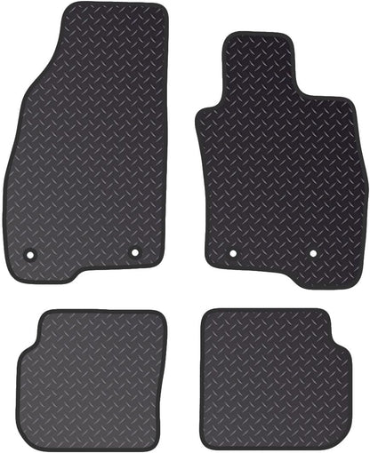 PCM - ALFA-ROMEO Mito 2008-2018 -  4 pcs Floor Mat Set with 4 Clips