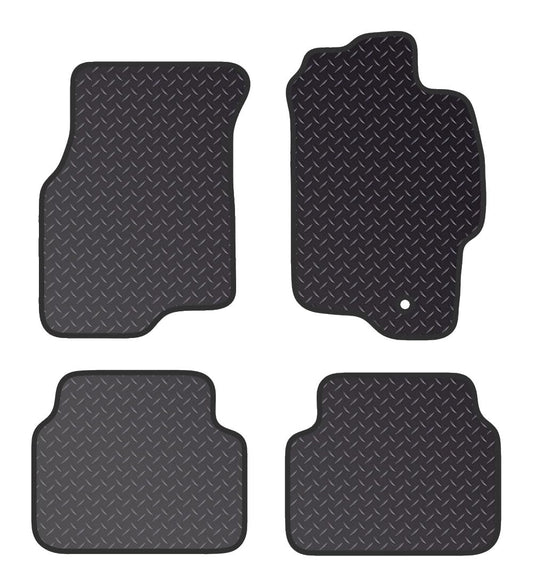 PCM- Car Floor Mats fits for MG ZS TF from (2002-2005)- Black Standard Rubber 3mm - Tailored Car Mats - Car Floor Mat, with Anti Slip Backing -