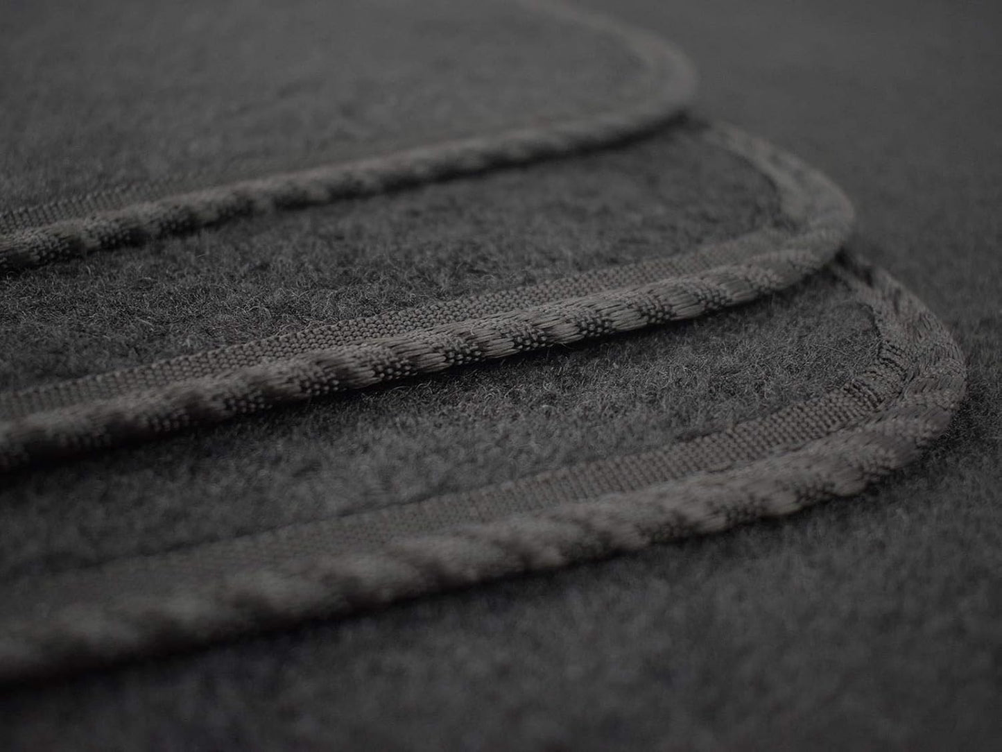 PCM - Tailored Mats - Fits VAUXHALL Corsa D 2006-2014 - Black Carpet - 4 Pc Floor Mat Only