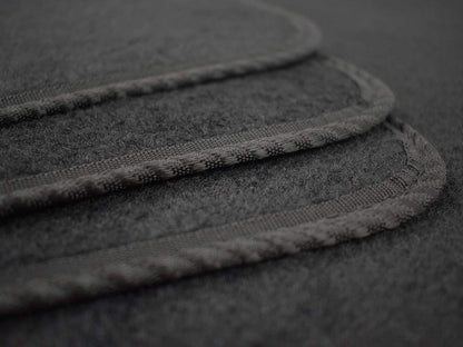 PCM - Tailored Mats - Fits VAUXHALL Corsa D 2006-2014 - Black Carpet - 4 Pc Floor Mat Only