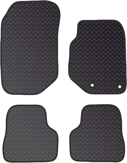 PCM - Fits VAUXHALL Corsa F 2020 Onwards - Black - 4 Pc Floor Mat