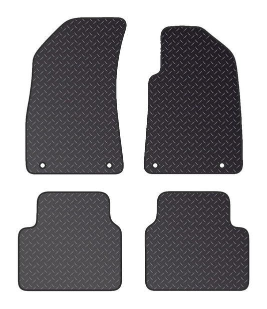 PCM- Car Floor Mats fits for MG ZS Electric From 2019 Present- Black Heavy Duty Rubber 5mm - Tailored Car Mats - Car Floor Mat, with Anti Slip Backing -