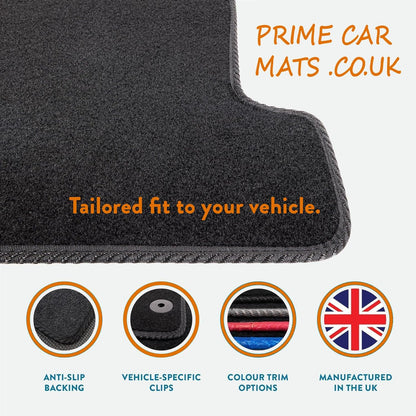 PCM - Vauxhall Corsa F (2019-2020) Black Tailored Fit Car Floor Mats